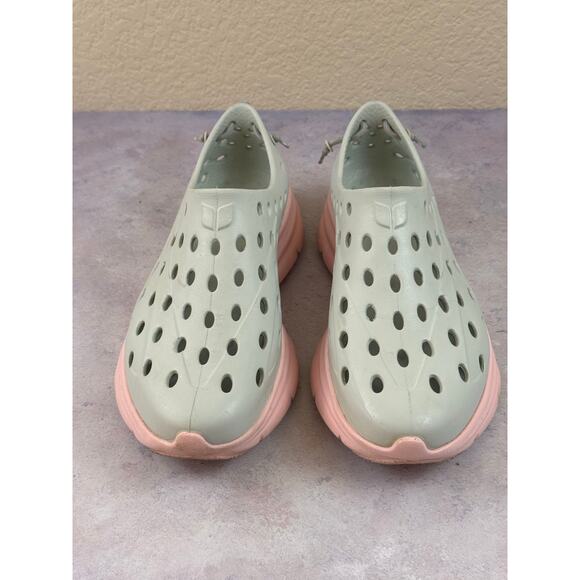 Kane Revive Recovery Shoes Green/Gray Pink Bottom Water Fishing Mens 7 Womens 9 - Picture 1 of 12